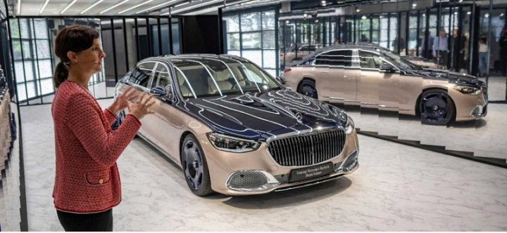 Компания Mercedes-Benz представила концепт Maybach Haute Voiture