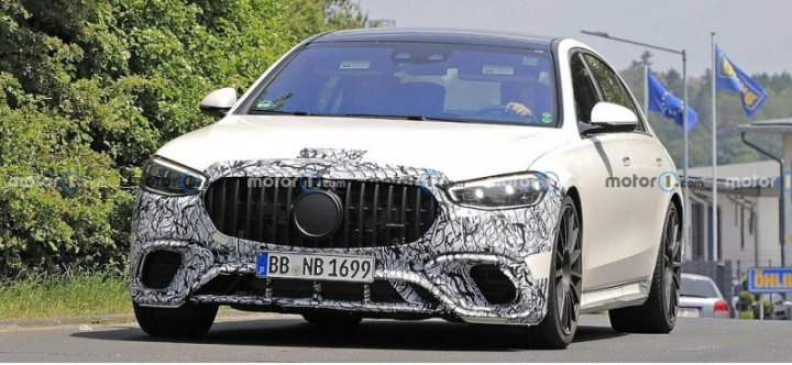 Плагин-гибридный седан Mercedes-AMG S63 может получить более 700 л.с.