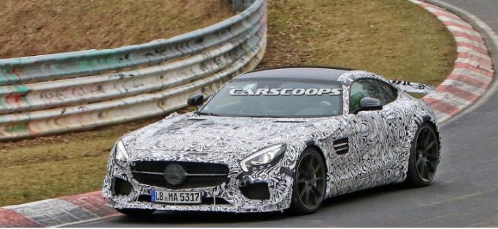 Компания Mercedes-AMG тестирует мощное купе GT 2023 модельного года