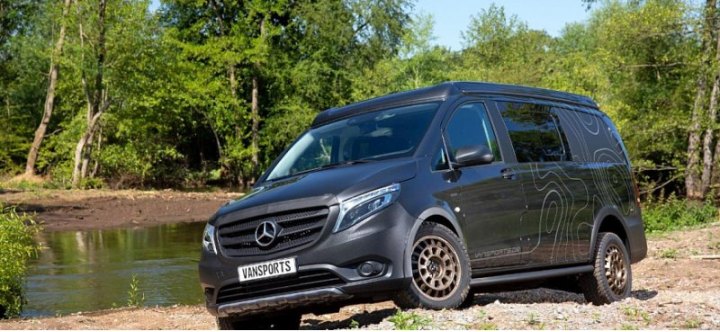 Тюнинг-ателье Vansports представили кемпер-вэн Mercedes-Benz Vito 4×4 Geotrek Edition