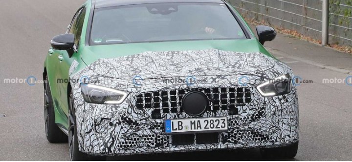 Mercedes-AMG GT 4-Door Spyed анонсирует предстоящее обновление на новых шпионских фото