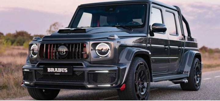 Тюнинг-ателье Brabus представило 900-сильный пикап Mercedes-AMG G63