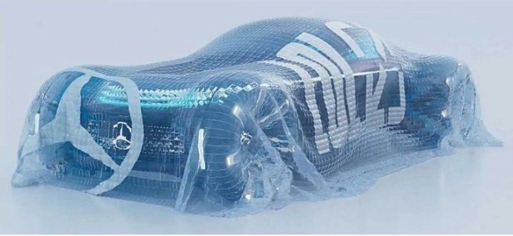 Mercedes показал на тизере свой первый виртуальный шоу-кар