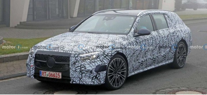 Замечен прототип гибридного универсала Mercedes-Benz E-Class Estate