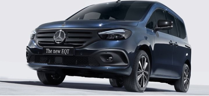 Mercedes-Benz представил электрический минивэн Mercedes EQT 2023 года с запасом хода 282 км