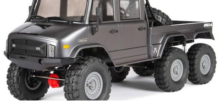 Представлен радиоуправляемый грузовик Mercedes Unimog 6x6