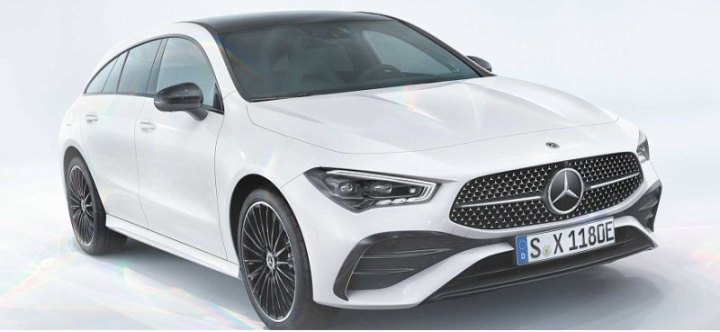 Mercedes-Benz представил рестайлинговый Mercedes CLA Shooting Brake с электрическими моторами