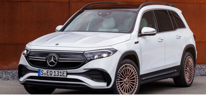 В России начал продаваться новый семиместный электрический кроссовер Mercedes-Benz EQB