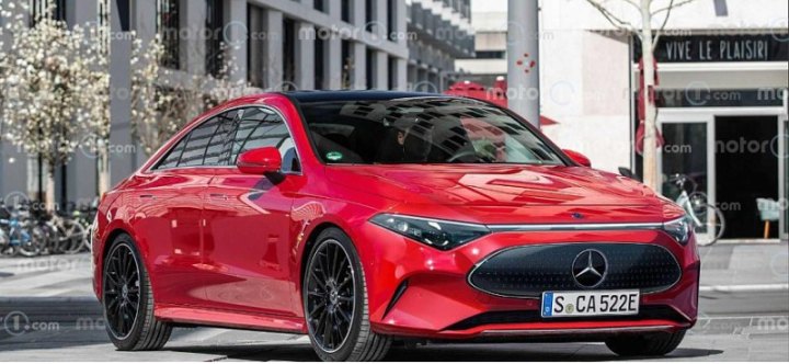 В Сети показали фоторендер электрического седана Mercedes-Benz EQA