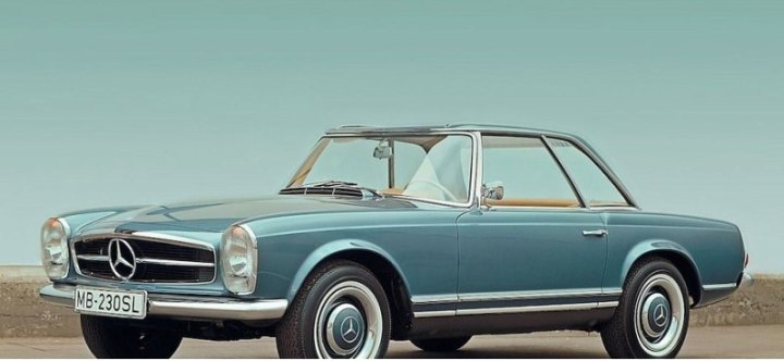 Уолт Дисней арендовал собственный Mercedes-Benz 230SL для своей киностудии