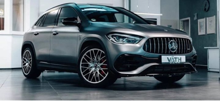 Тюнинг-ателье VATH увеличила мощность кроссовера Mercedes-AMG GLA 45 SA до 490 лошадей
