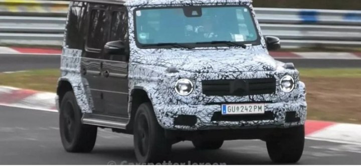 Полностью электрический Mercedes-Benz EQG потерпел досадную поломку на тестах по Нюрбургрингу