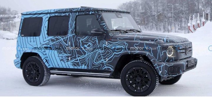 На видеоролике показали внедорожные способности нового Mercedes EQG 2024 года