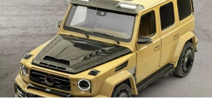 Тюнинг-ателье Mansory доработало Mercedes G-Class для поездок по пустыне