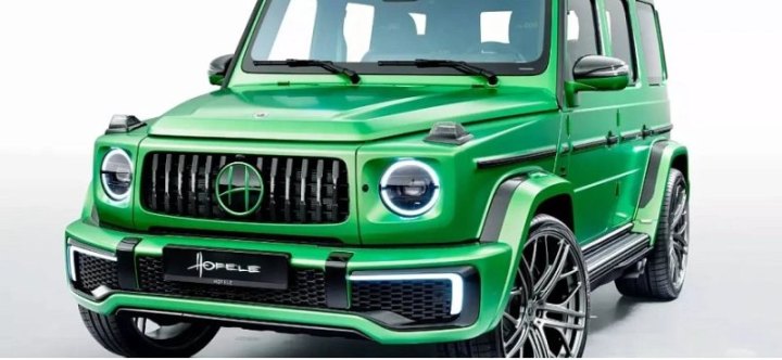 Тюнинг-ателье Hofele подготовило для Mercedes G-Class пакет доработок «Evolution»