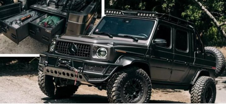 Тюнинг-ателье Pit26 Motorsports превратило Mercedes-AMG G63 в пикап для бездорожья