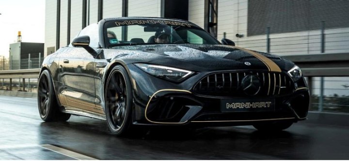 Mercedes-AMG SL 63 от ателье Manhart получил 707 л.с. и 22-дюймовые колеса