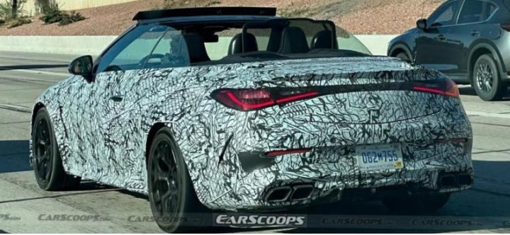 Mercedes-AMG CLE 53 и CLE 63 S E-Performance были замечены на испытаниях в Аризоне