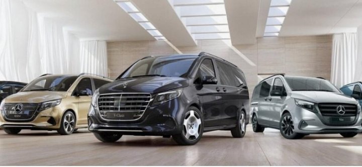 Mercedes-Benz V-класса и Vito обновлены одновременно по многим параметрам