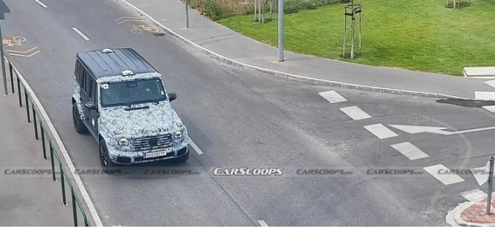 Автолюбитель запечатлел обновленный Mercedes G-Class и его вневременной дизайн