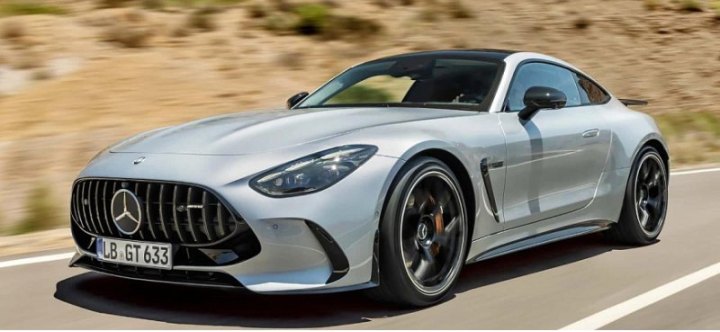 Компания Mercedes-AMG представила 577-сильный Mercedes-AMG GT Coupe 2024