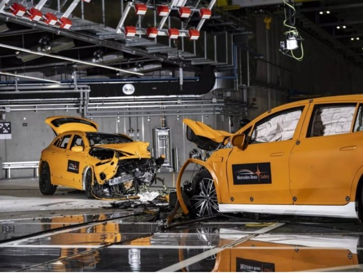 Теперь Mercedes использует краш-тест в рамках новой рекламной кампании, чтобы доказать…