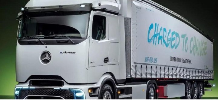 Mercedes показал новейший тягач на электротяге eActros с окупаемостью пять лет