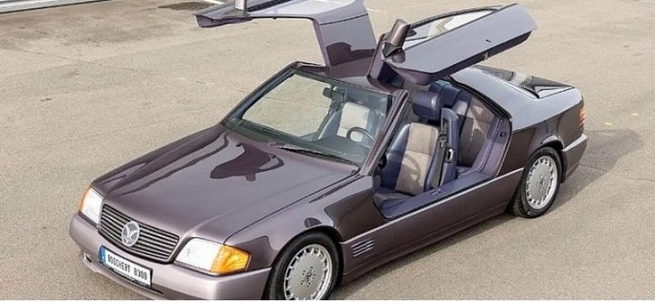 На аукционе продается редчайший Boschert B300 1989 года - он же Mercedes E-класса