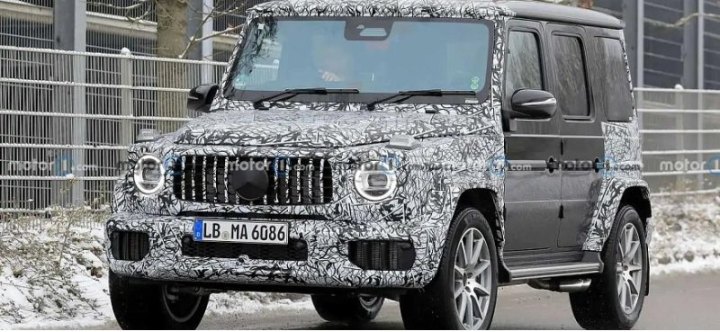 Новый внедорожник Mercedes-Benz G-Class сможет похвалиться кинетической подвеской