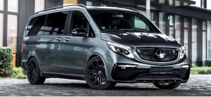 Ателье Manhart представило самую крутую версию минивэна Mercedes