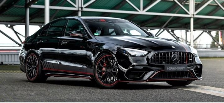 Тюнер Manhart добавил мощности и пикантный выхлоп Mercedes-AMG C63 S