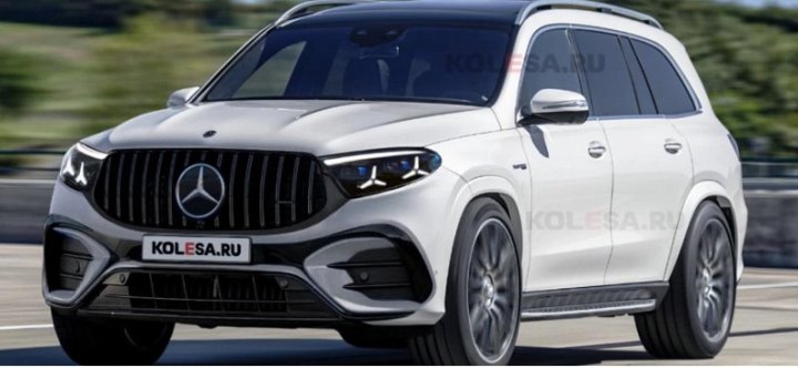 Mercedes-AMG GLS 2025 года получит революционный дизайн и гибридные технологии