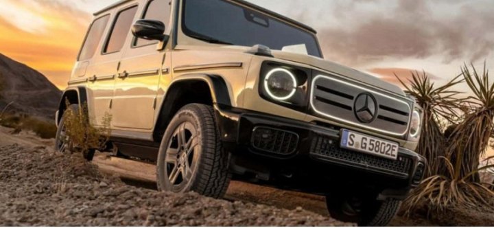 В Россию едет первая партия внедорожников Mercedes EQ Technology G 580