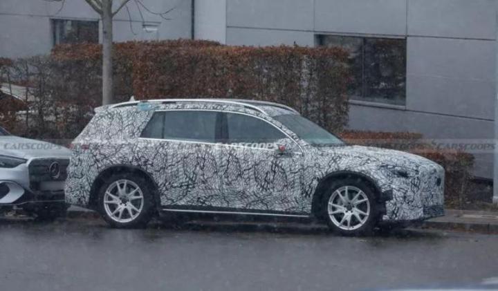 Автомир в ожидании: замечен прототип удлиненного Mercedes GLC EQ