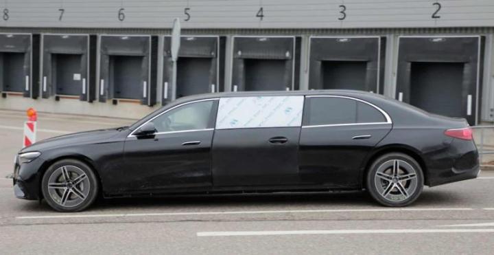 Тестовый прототип 6-дверного Mercedes E-Class (mercedes-fans)