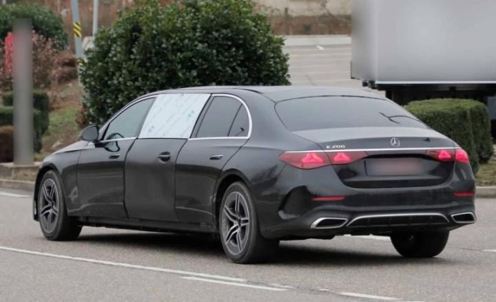 Тестовый прототип 6-дверного Mercedes E-Class (mercedes-fans)