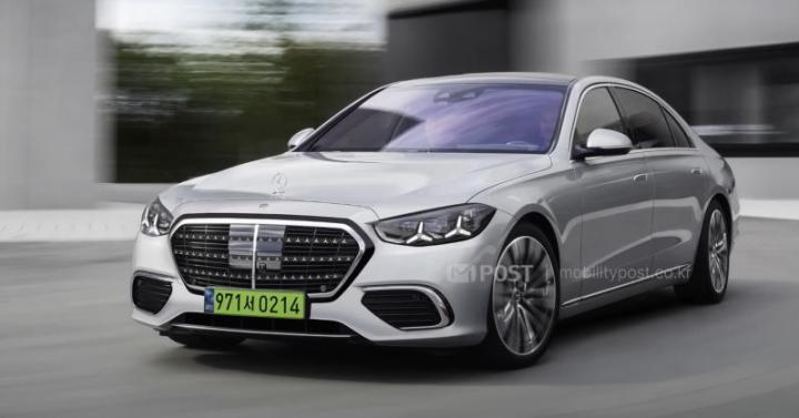 Неофициальный рендер обновленного Mercedes-Benz S-Class