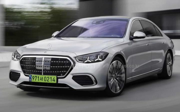Неофициальный рендер обновленного Mercedes-Benz S-Class