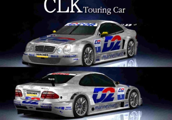 Mercedes-Benz CLK из DTM в видеоиграх