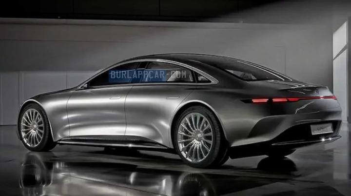 Неофициальный рендер электрической версии нового поколения Mercedes S-Class