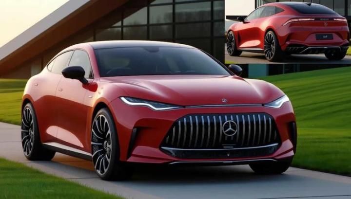 В интернет выложили изображения несуществующего купе-кроссовера Mercedes-Benz GLF