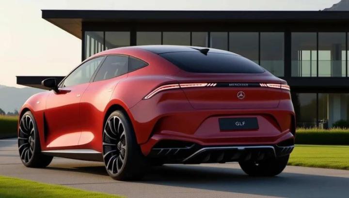 Спекулятивный рендер несуществующего кросс-купе Mercedes-Benz GLF