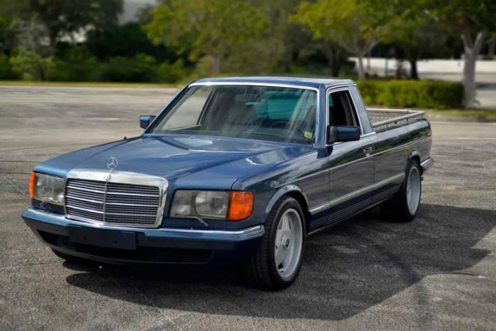 Единственный в своем роде пикап Mercedes оценили в 3,2 миллиона рублей, но не в России