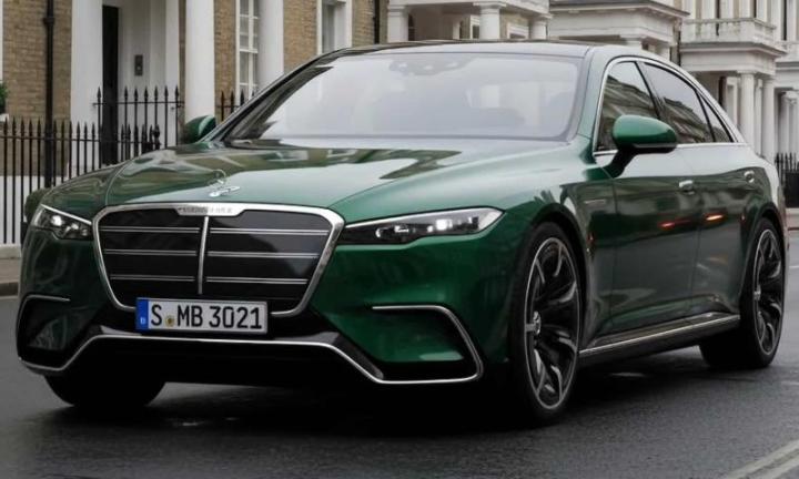 Рендер нового поколения Mercedes-Benz S-Class