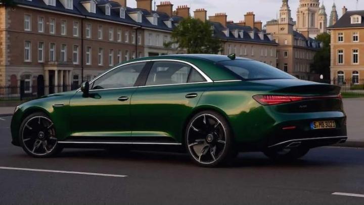 Рендер нового поколения Mercedes-Benz S-Class