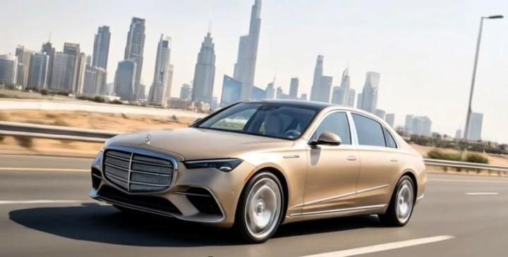 Рестайлинговый Mercedes-Benz S-Class W223 (неофициальный рендер)