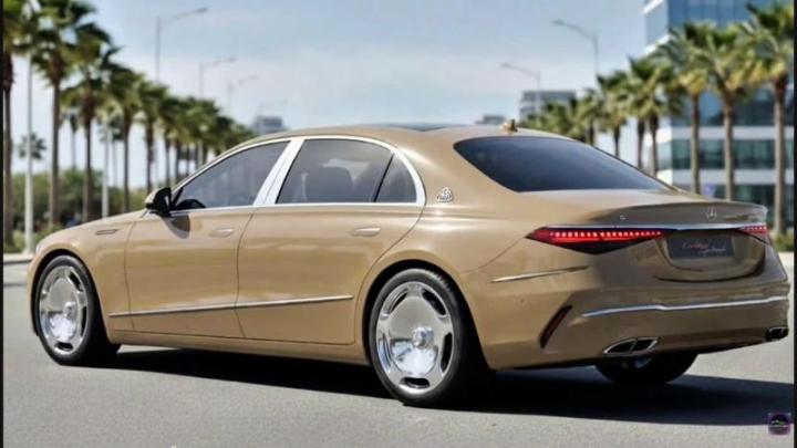 Рестайлинговый Mercedes-Benz S-Class W223 (неофициальный рендер)