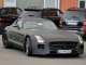Папарацци посчастливилось впервые запечатлеть спорткупе Mercedes SLS AMG Black…