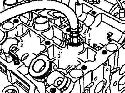Figure 2.37. Insert adapter 1 into the spark plug hole and apply air pressure to the combustion…