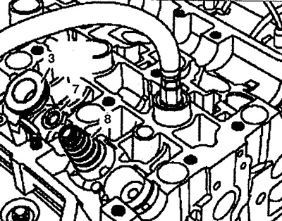 Figure 2.44. Install the spring and spring retainer.